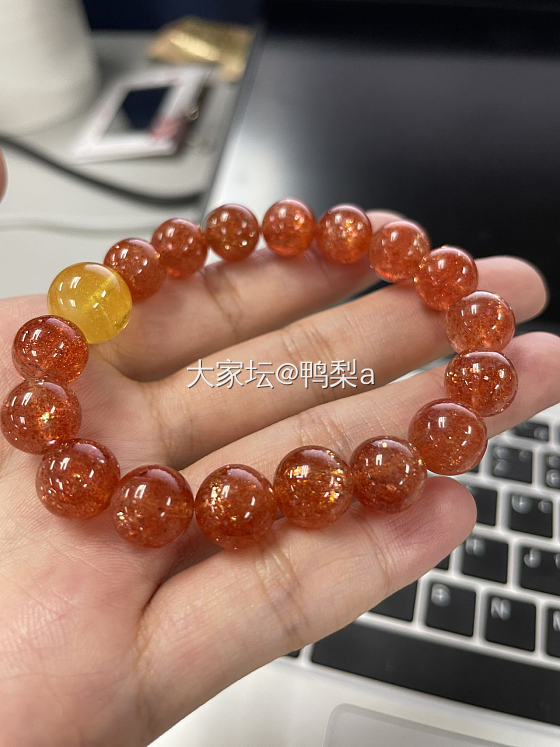 金太阳石手链_彩色宝石