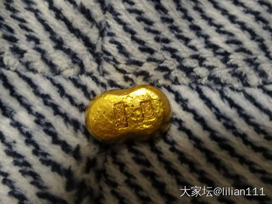 奶奶送我的小金锭_金