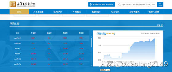 黄金上交所最高538了_金价金