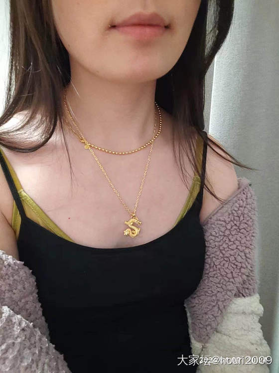 一只龙吊坠_金