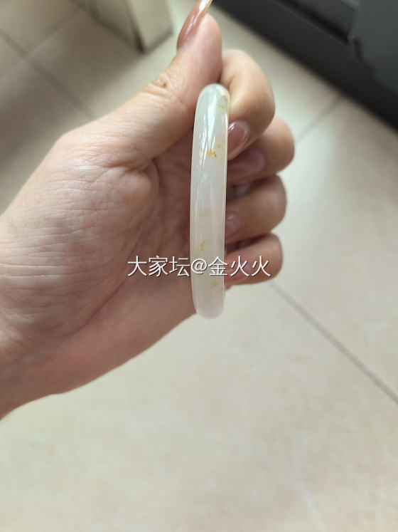 黄翡贵妃手镯 ∽_翡翠