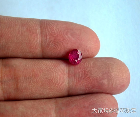 【现价再打8折特惠】缅甸纯天然椭圆型1.22克拉粉红色红宝石_名贵宝石
