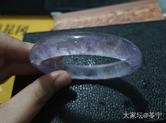 春夏之交，薰衣草镯_水晶