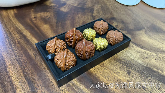 顶风作案，打了一对金核桃_金