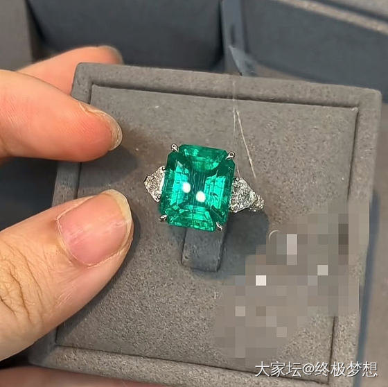 有木有校长家培育钻祖母绿的还图啊？_培育钻