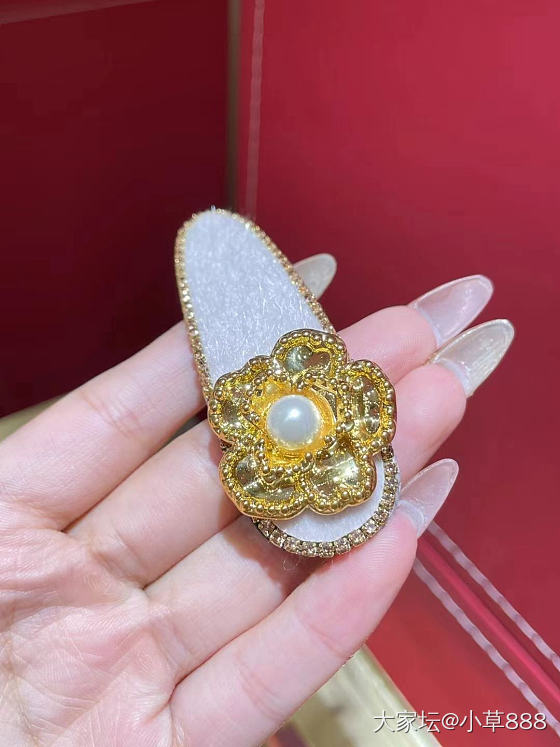 拍醒我，看上了黄金发夹_金