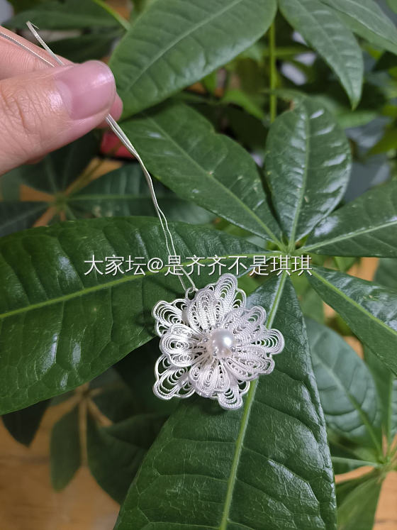 花丝学习！第一件！_饰品制作