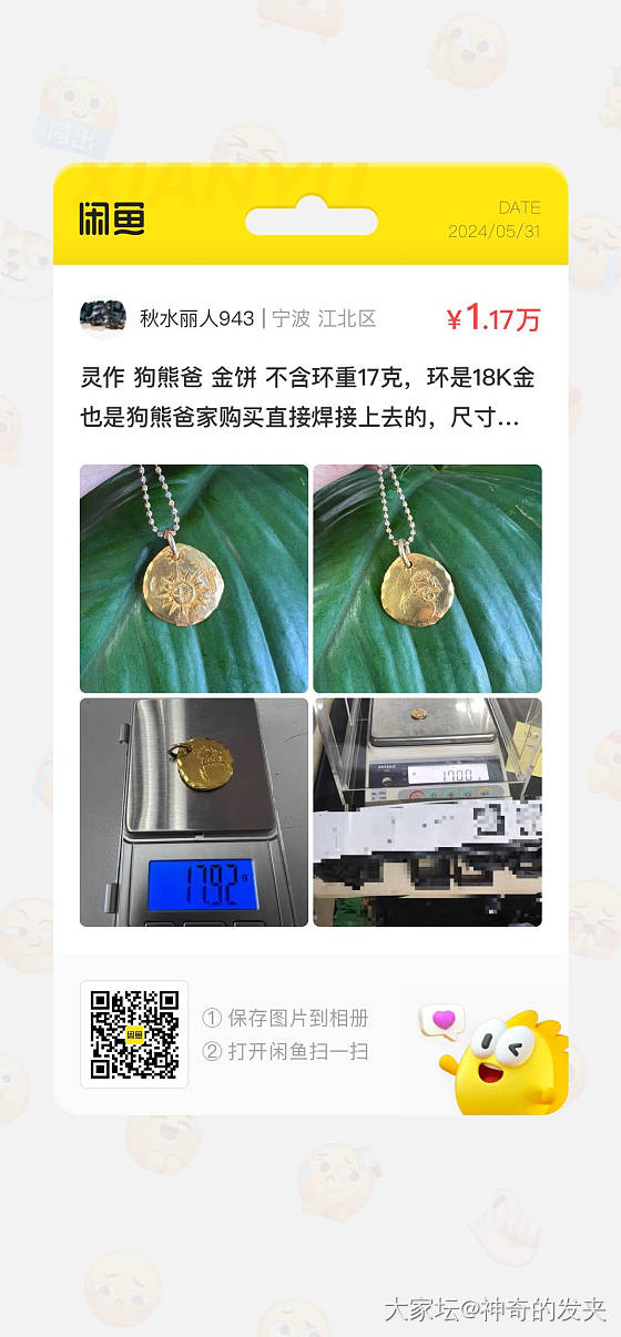 狗熊爸金饼_金