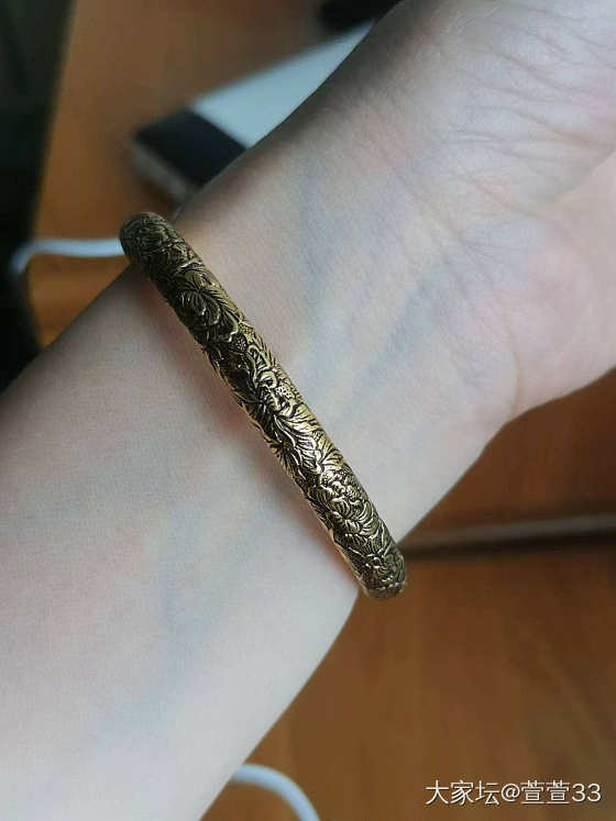 假如~只能拥有①只金镯_手镯金