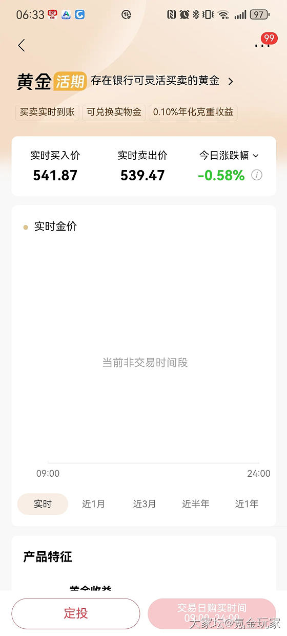 一觉醒来黄金新低_金价