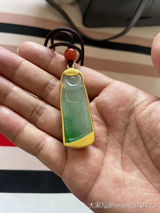 黄金复古包镶，比k金镶嵌更有质感哦_翡翠