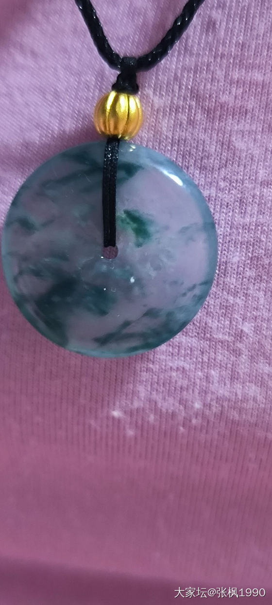 今日雨闷灯暗（上身效果图来了）_平安扣翡翠