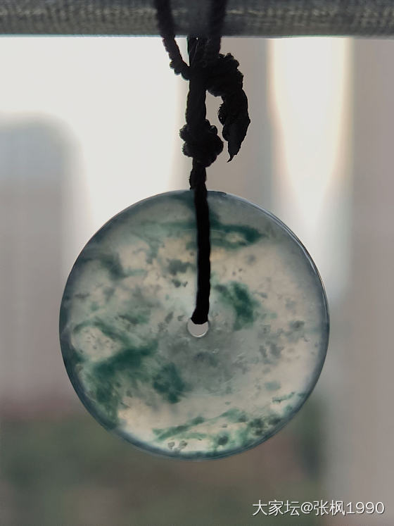 今日雨闷灯暗（上身效果图来了）_平安扣翡翠