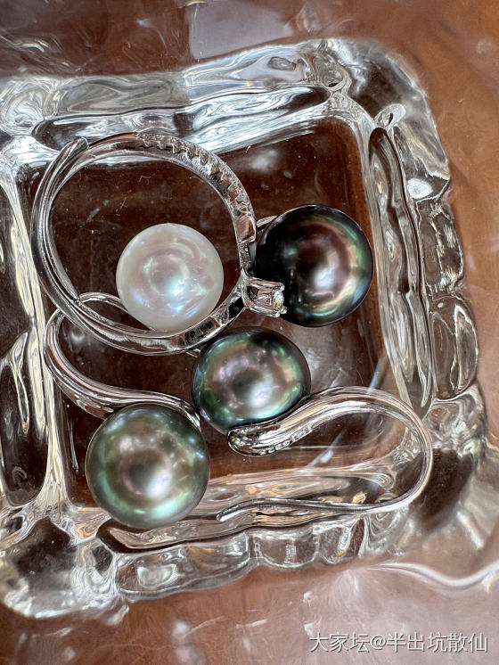珠子都泡上了_手工diy有机宝石