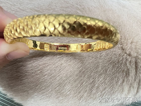 我也有龙鳞镯子啦～_金
