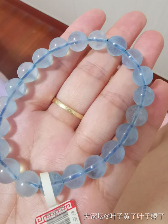请问这是酸洗海蓝宝吗_水晶