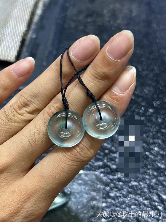 扣子鉴赏中_平安扣翡翠