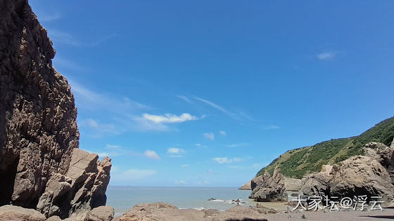 农历十五退潮后看到三蒜岛洞穴_景色旅游
