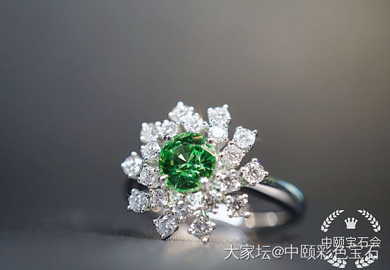 ##中颐天然沙弗莱宝石戒指##  1.06ct_沙弗莱彩色宝石