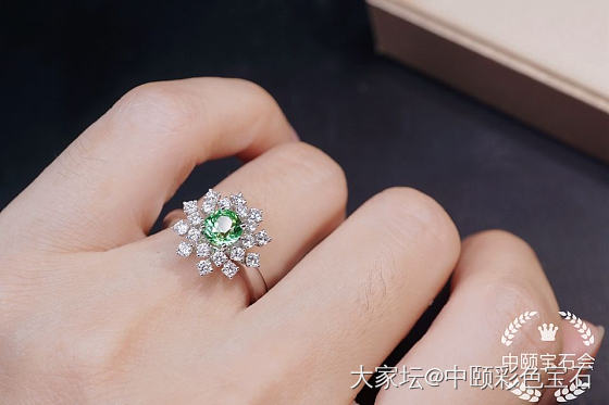 ##中颐天然沙弗莱宝石戒指##  1.06ct_沙弗莱彩色宝石