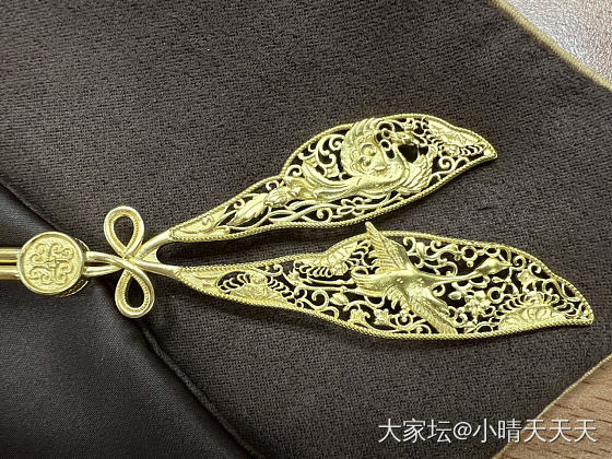 周大福盛世彩华唐簪_簪子金