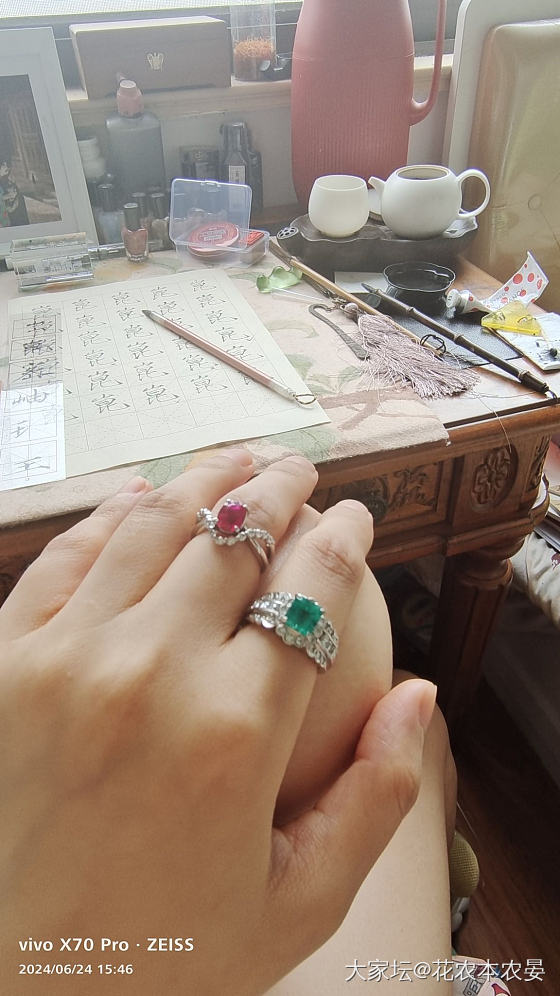 我之前好喜欢买这些戒指💍啥的，但是从去年开始买金子了渐渐学会换算一下:这个价格能..._戒指名贵宝石