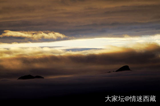 二郎山喇叭河云海_摄影