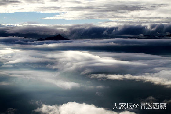 二郎山喇叭河云海_摄影