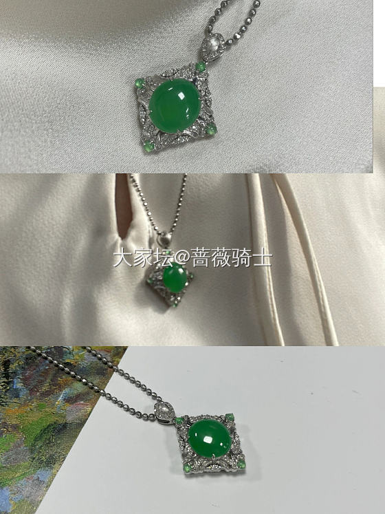 翡翠大绿蛋吊坠_吊坠翡翠