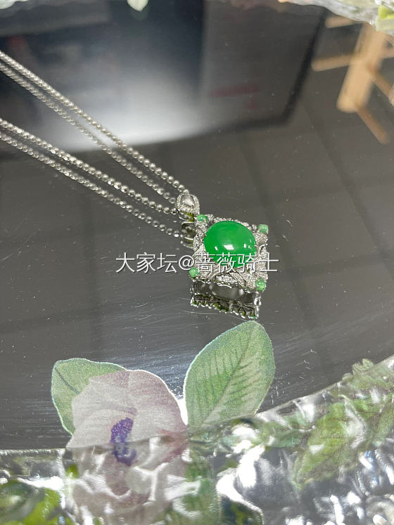 翡翠大绿蛋吊坠_吊坠翡翠