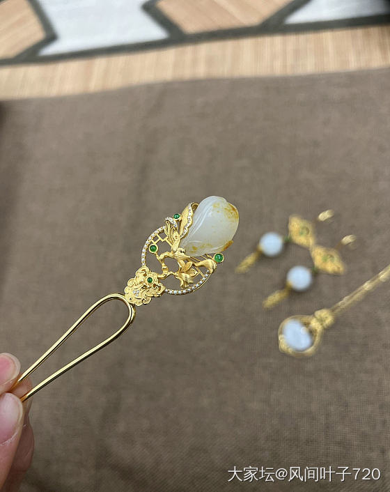 有没有好看的黄金发簪，我想看看，方便的话发个图片给我看看，谢谢哦_簪子金