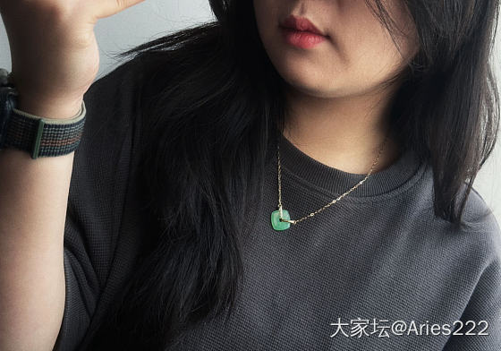 戴起来很chill的感觉😎_翡翠