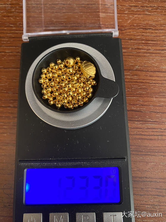 努力了快3个月，羊毛小金珠才到手8.648g_金