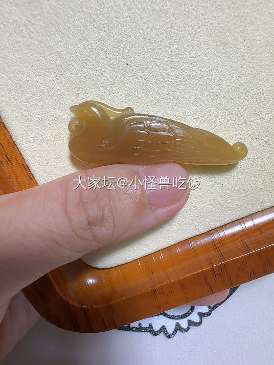 糖玉凤牌吊坠_和田玉