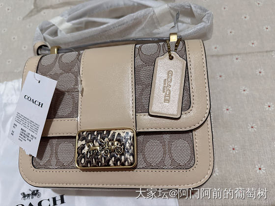 全新COACH蔻驰ALIE系列单肩斜挎包C3760_品味