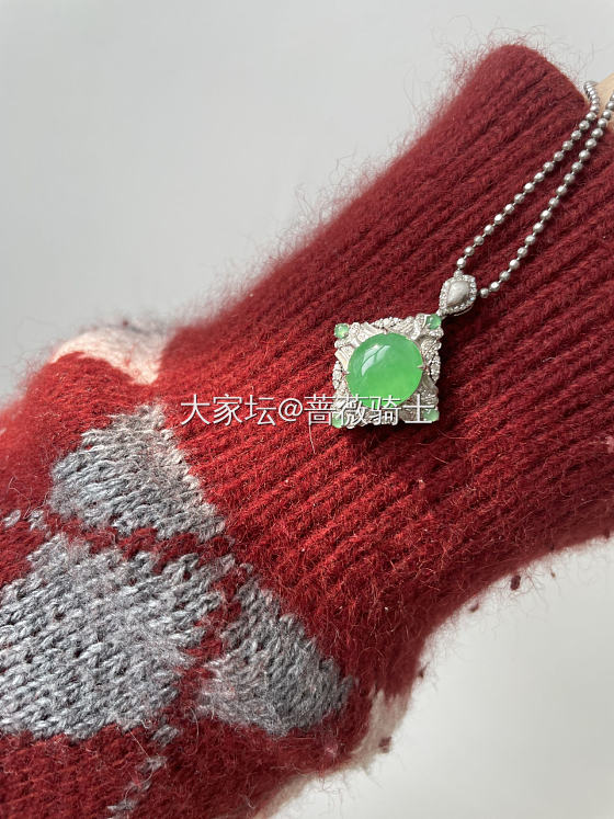 卡10，卡11翡翠大绿蛋_项链翡翠