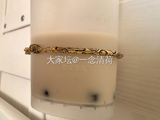 关于黑金镯子的一场虚惊_手镯金