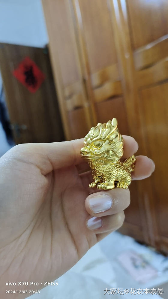 给大家看看我的貔貅宝宝，太开心了准备给宝宝做个小窝_把玩件福利社金
