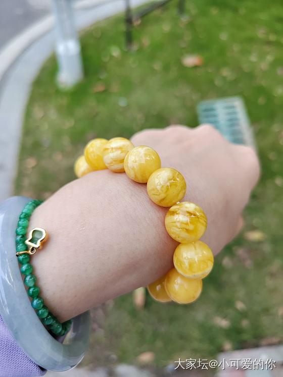 广州的秋天好舒服～_珠串蜜蜡琥珀蜜蜡