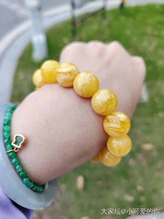 广州的秋天好舒服～_珠串蜜蜡琥珀蜜蜡