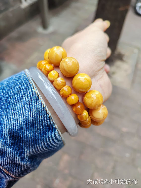 姐妹们可以看下吃了多少💊吗？_珠串蜜蜡