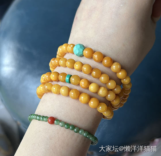 只要15元的克价啊，老蜜蜡，长串，短链_琥珀蜜蜡