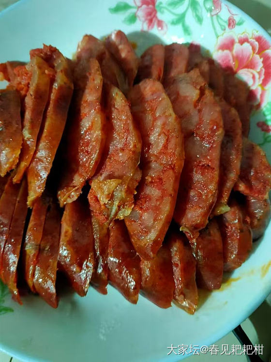 吃香肠腊肉了