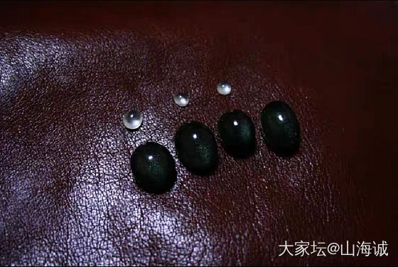 几枚玻璃小蛋 ..._蛋面翡翠