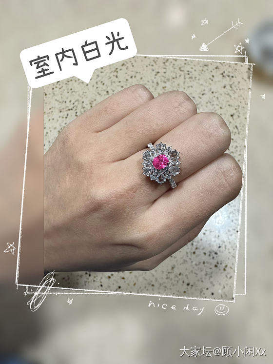 记录：一颗小小热粉的前世今生_尖晶石彩色宝石