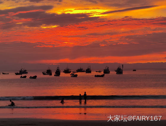 南圣胡安雨后日落_旅游