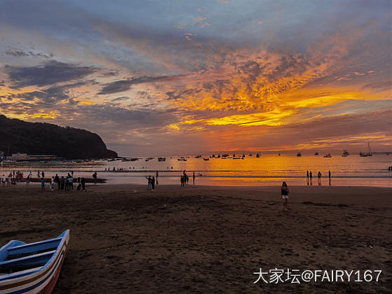 南圣胡安雨后日落_旅游