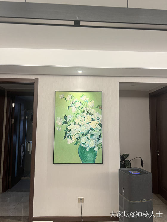 找了个研究生画了一幅油画。
很喜欢。120@80。1600米_油画