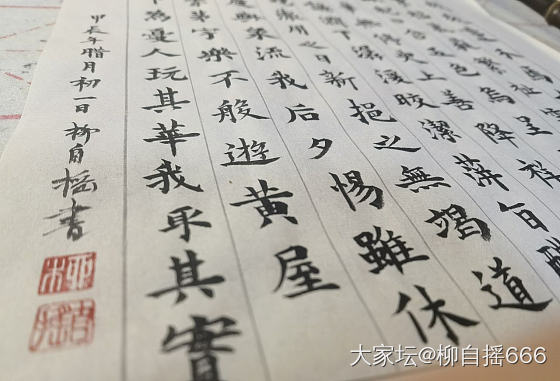 2024年最后一天_书法