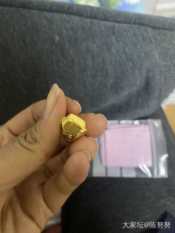 28克的金子，好迷你